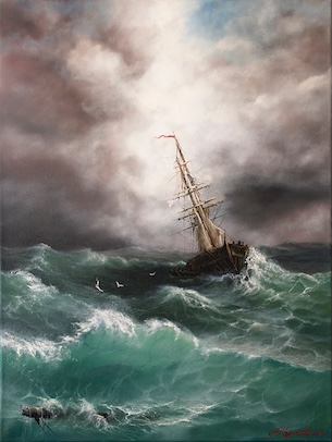 Bateau dans la Mer